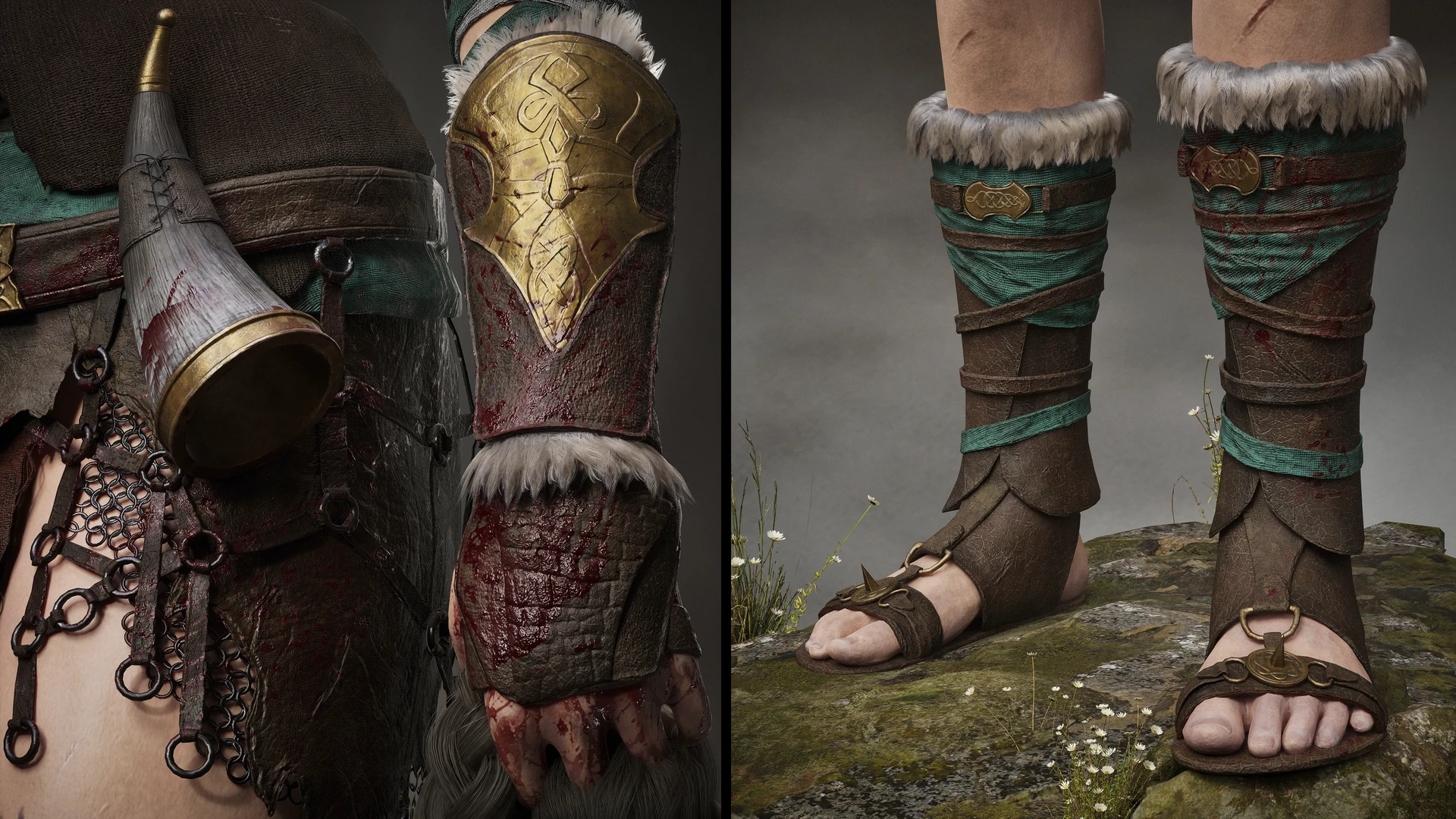 Textures — character reference artwork by Ivan Meng · Reference artwork